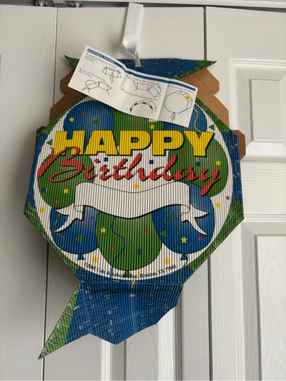 Happy Birthday Pinata Decoration - Multicolor Celebration